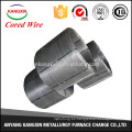 HOT Selling Cored Wire CaSi para la fabricación de acero